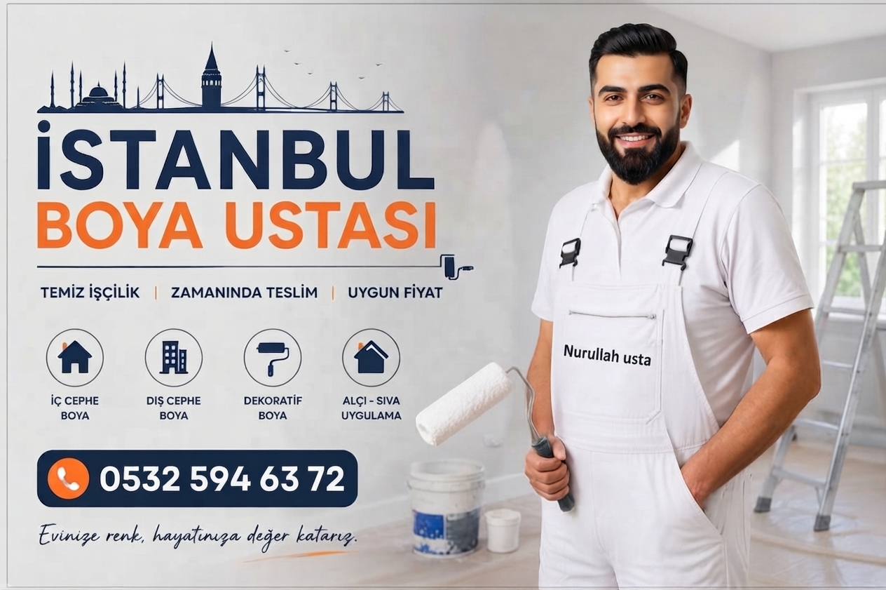 Boyacı Ustası profesyonel boya badana hizmeti