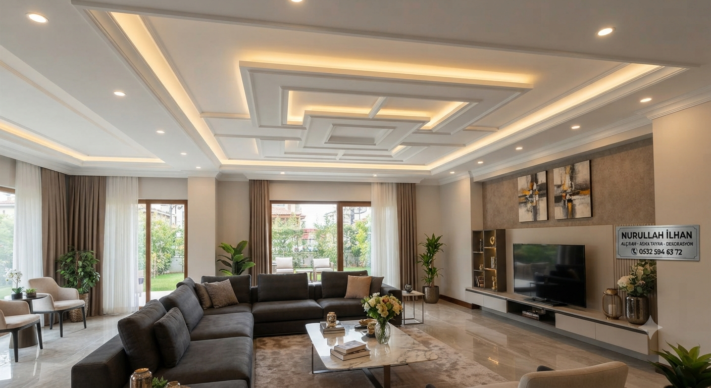 İstanbul Profesyonel Alçıpan Ustası ile Modern ve Estetik Yaşam Alanları